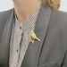 Brooch Boucheron brooch, "Bird on its branch", yellow gold, platinum. 58 Facettes 32532