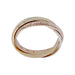 Ring 59 Cartier ring, Trinity, three golds, small model. 58 Facettes 32474