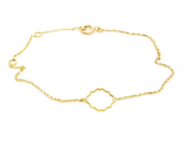 Bracelet Bracelet Transparence Or jaune 58 Facettes 578931RV