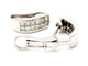 Boucles d'oreilles Boucles d'oreilles Or blanc Diamant 58 Facettes 578310CD