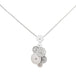 Bulgari “Cicladi” necklace in white gold and diamonds. 58 Facettes 30905