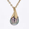 Pendentif Pendentif perle de Tahiti or jaune 58 Facettes 16-320A
