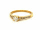 Bague 53 Bague Solitaire Or jaune Diamant 58 Facettes 578745RV