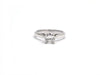 Bague 52 bague solitaire t52 or blanc 18k et diamant 1.02 carats gvs1 58 Facettes 234468