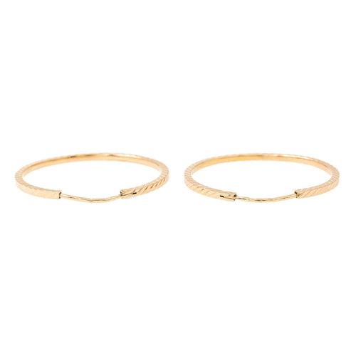 Boucles d'oreilles Boucles d'oreilles Créoles Or jaune 58 Facettes 1917640CN