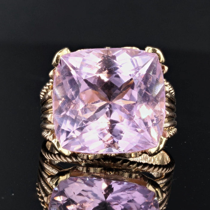 Bague 53 Bague ancienne vintage kunzite 58 Facettes 21-551