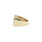Bague 46 Bague en or jaune, diamant 58 Facettes 230053R