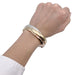 Bracelet Bracelet Cartier, "Trinity", 3 tons d'or. 58 Facettes 32580