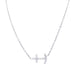 Necklace White gold and diamond necklace. 58 Facettes 33429