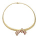 Necklace Van Cleef & Arpels transformable necklace, yellow gold, rubies, diamonds. 58 Facettes 32011