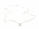 Collier Collier Or blanc Diamant 58 Facettes 579044RV