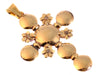 Pendant Cross pendant in gold, diamonds 58 Facettes 18248-0024