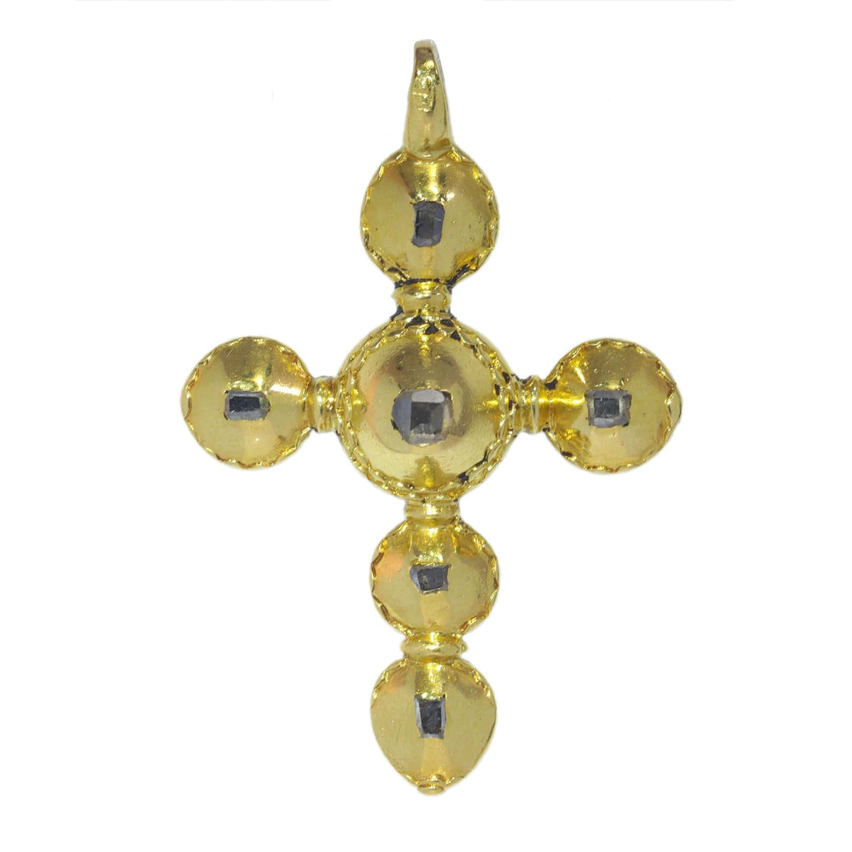 Piercing nombril avec perles de culture et or jaune 18 carats Piercing nombril avec perles de culture et or jaune 18 carats