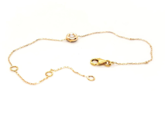 Bracelet Bracelet Or rose Diamant 58 Facettes 579016RV