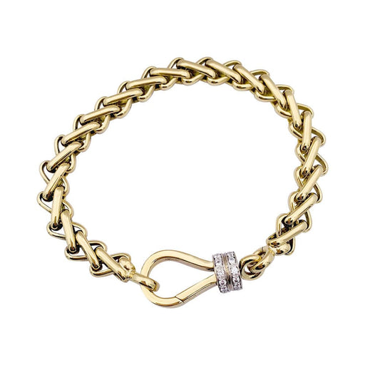 Bracelet Bracelet Pomellato, deux ors et diamants 58 Facettes 33250