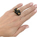 Ring 51 Pomellato ring, "Mora", yellow gold, garnets. 58 Facettes 31002