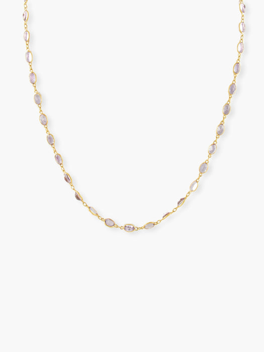 Collier CHAINE OR & AMETHYSTE 58 Facettes 210025