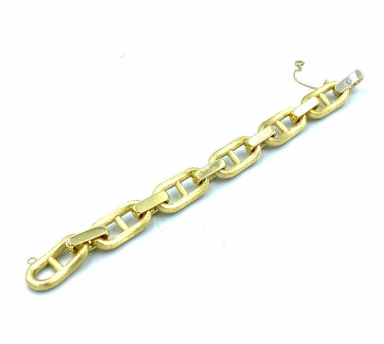 Bracelet Bracelet Vintage or jaune 18K 58 Facettes