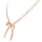 Collier Collier Noeud Or rose 58 Facettes 2302069CN