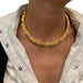 Lalaounis “Epis” necklace necklace in yellow gold and diamonds. 58 Facettes 31909