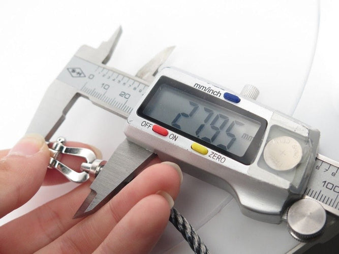 Bracelet bracelet FRED force 10 gm manille en or blanc 18k cable bleu 18cm 58 Facettes 253261