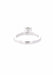 Ring 54 PRECIOUS JEWELRY Ring Solitaire 4 claws White Gold 58 Facettes 59275-53920