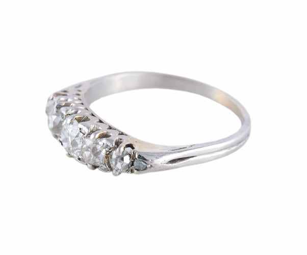 Bague BAGUE "CHIMERE" ART DECO, PLATINE 58 Facettes BO/220095 NSS