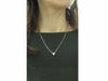 DINH VAN necklace necklace the diamond cube large model 58 Facettes 254939
