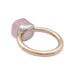 Ring 54 Pomellato ring, "Nudo Classic", two golds and rose quartz. 58 Facettes 33267