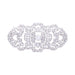 Brooch Art Deco brooch, platinum and diamonds. 58 Facettes 33343