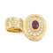 Pendentif Pendentif Or jaune Rubis 58 Facettes 2057908CN