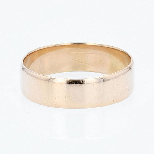 Bague 68 Alliance homme or rose 58 Facettes 22-228