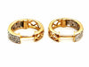 Earrings Hoop Earrings Yellow Gold Diamond 58 Facettes 1740874CN