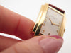 Vintage watch PATEK PHILIPPE gondolo twenty 4 29 mm quartz 18k gold watch 58 Facettes 256440