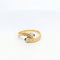 Bague Bague or jaune diamants et saphirs 58 Facettes 27302