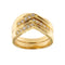 Bague 55 Bague double diamants 58 Facettes 32483
