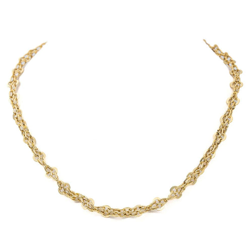 Collier Collier Maille souple Or jaune 58 Facettes 2052049CN