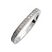 50 Alliance Dinh Van ring, “Square”, white gold and diamonds. 58 Facettes 31305