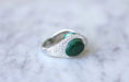 Bague Bague Cocktail Gucci, malachite et diamants sur or blanc 58 Facettes