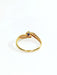 Ring 54 Ring Yellow gold Sapphire 58 Facettes