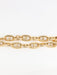 Bracelet Vintage anchor chain link bracelet Yellow gold 58 Facettes 770
