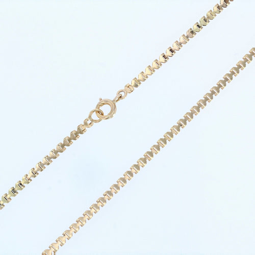 Collier Chaine en or rose maille Y 58 Facettes 15-197