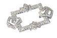 Brooch Platinum brooch, diamond 58 Facettes 22329-0041