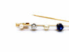Brooch Brooch Yellow gold Sapphire 58 Facettes 990294CD