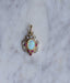 Pendant Old opal pendant surrounded by rubies and diamonds 58 Facettes