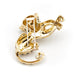 Fred Brooch Panther Brooch Yellow Gold Diamond 58 Facettes 1913079CN