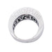 Ring 53 Chopard ring, white gold, diamonds. 58 Facettes 32769