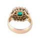 Ring GOLD & EMERALD RING 58 Facettes BO/220119