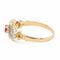 Bague 51 Bague Or blanc Rubis 58 Facettes 2201490CN