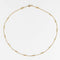 Collier Chaine ancienne or mailles navettes 58 Facettes 22-640B